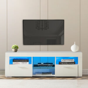 High glossy front TV Cabinet,can be assembled in Lounge Room, Living Room or Bedroom